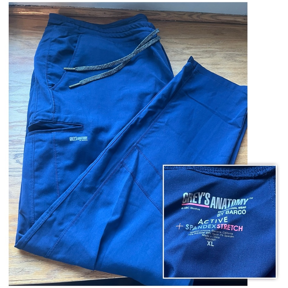 Grey's Anatomy Scrub Blue Pants